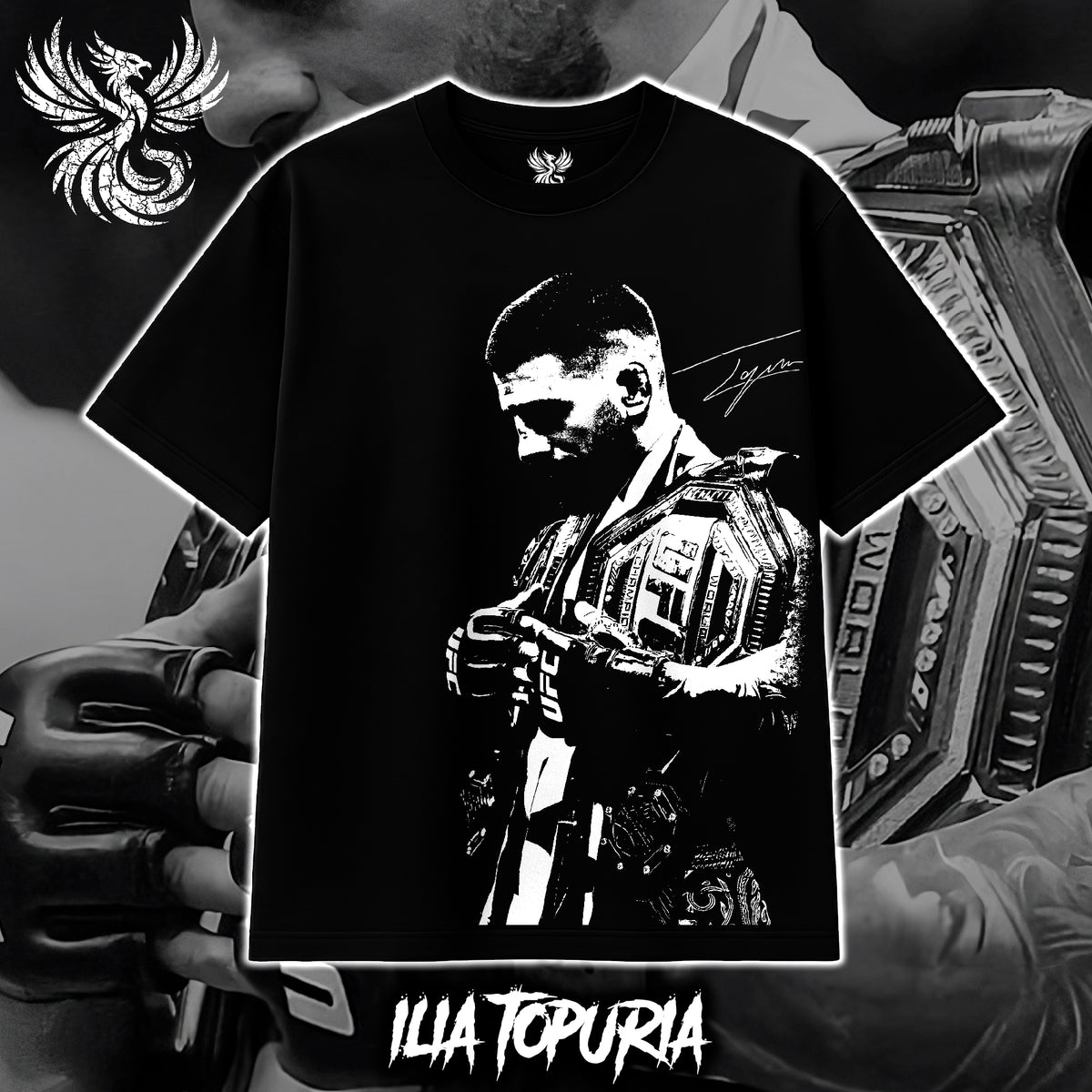 Playera Oversize Topuria