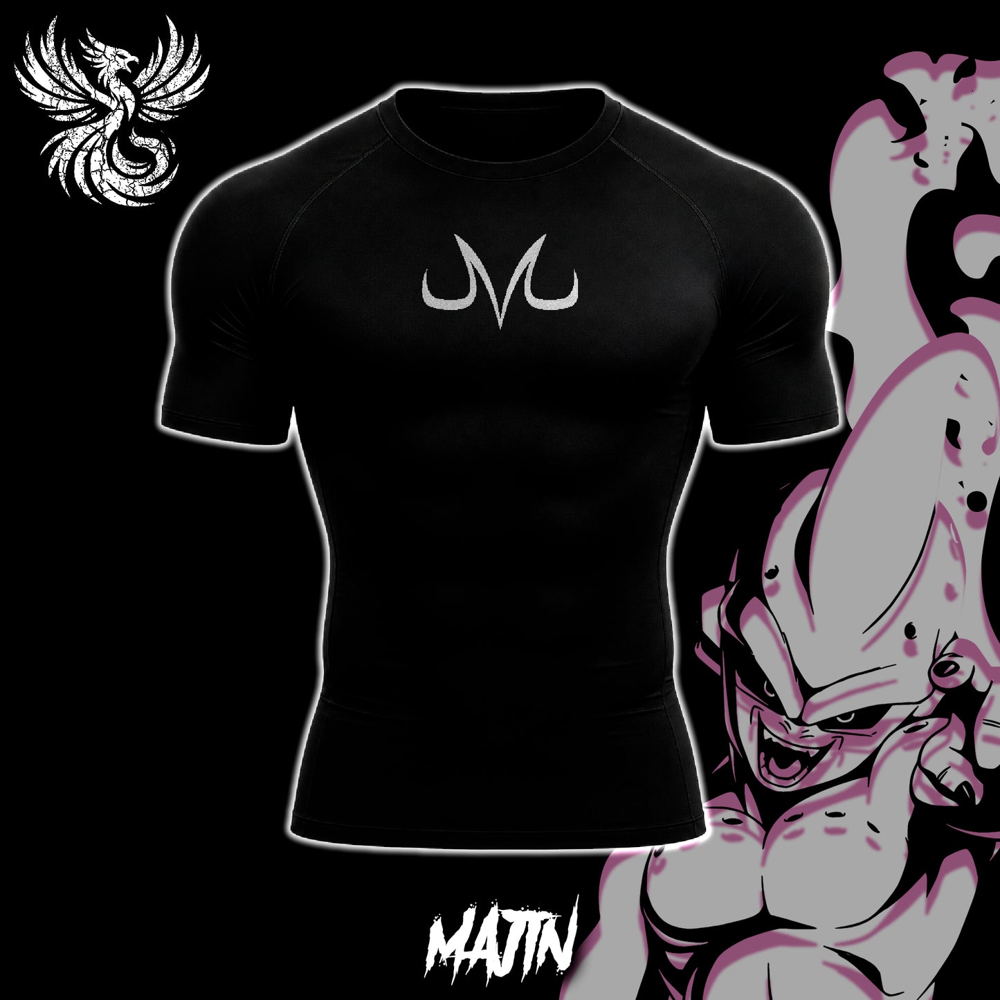 Playera De Compresion Majin