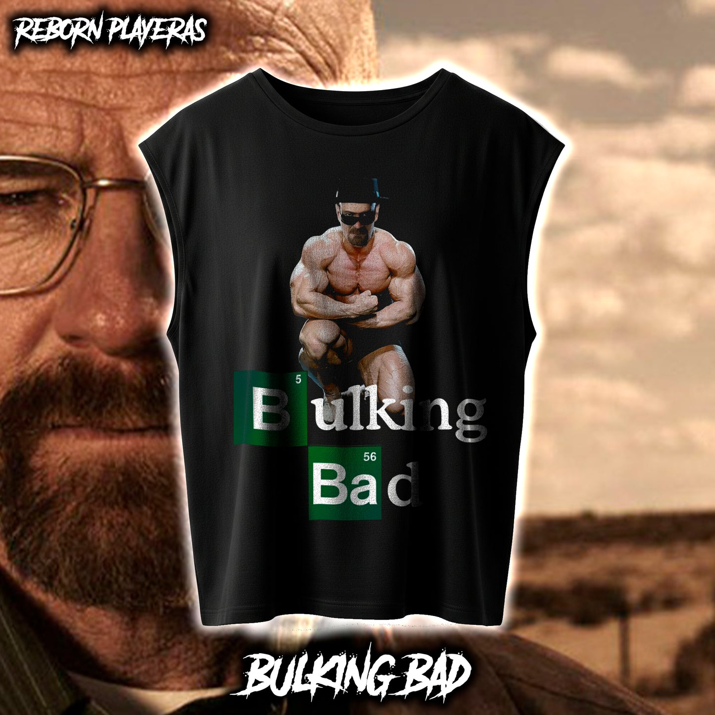 Playera Oversize Bulking Bad