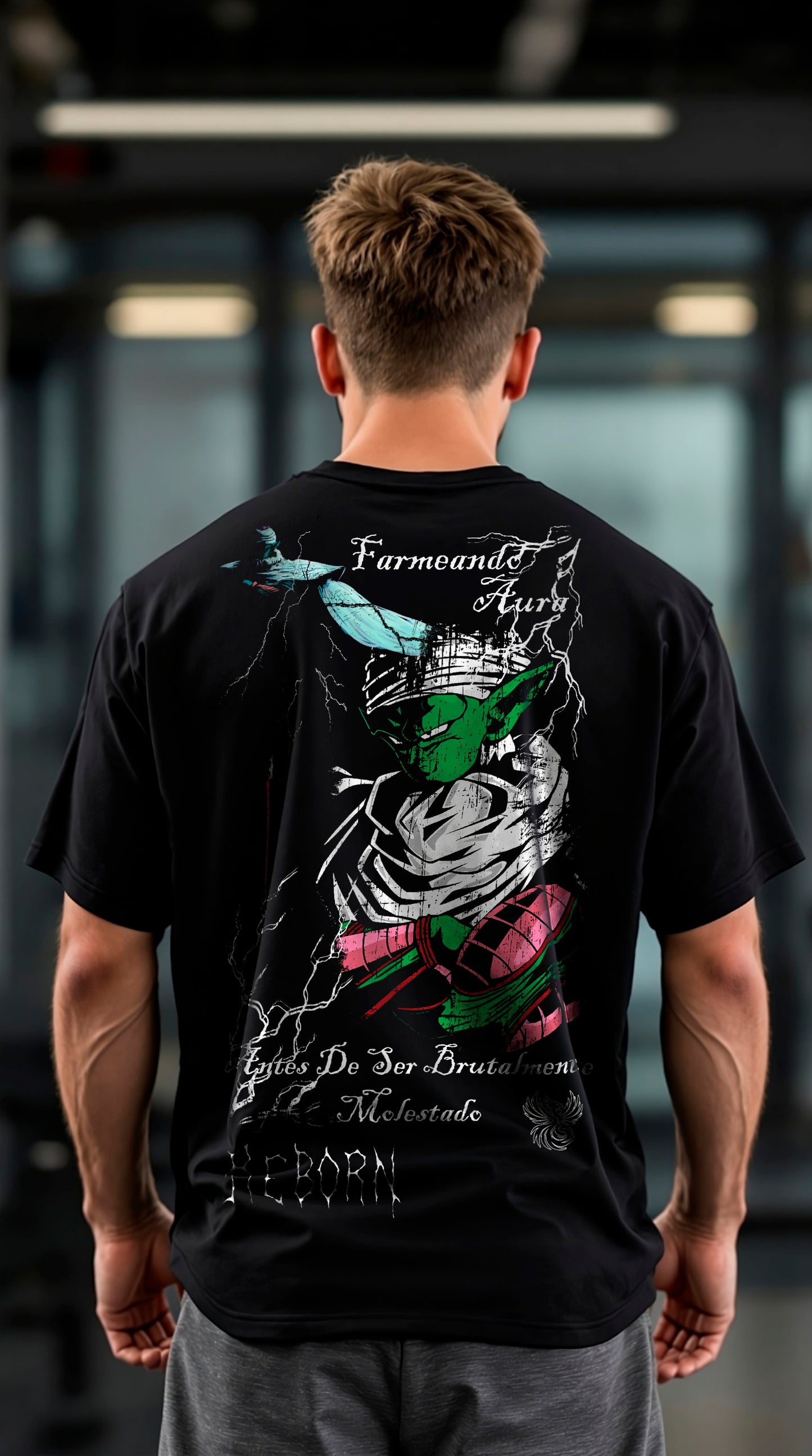 Oversize Reborn Farmeando Aura