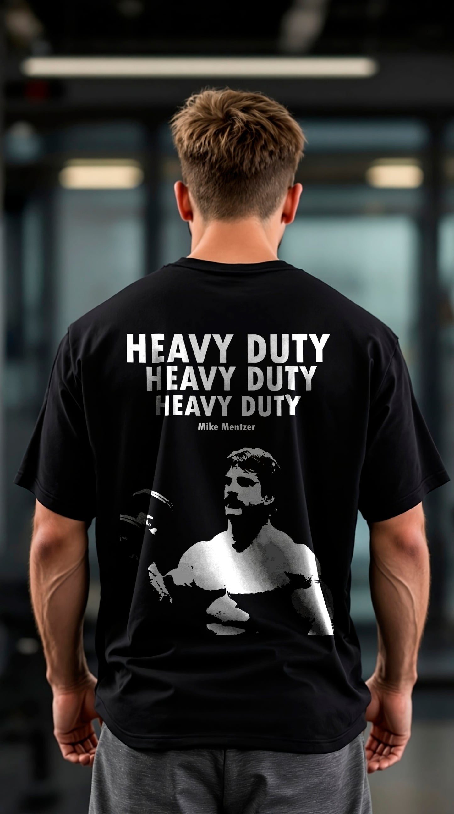 Playera Oversize Mike Mentzer