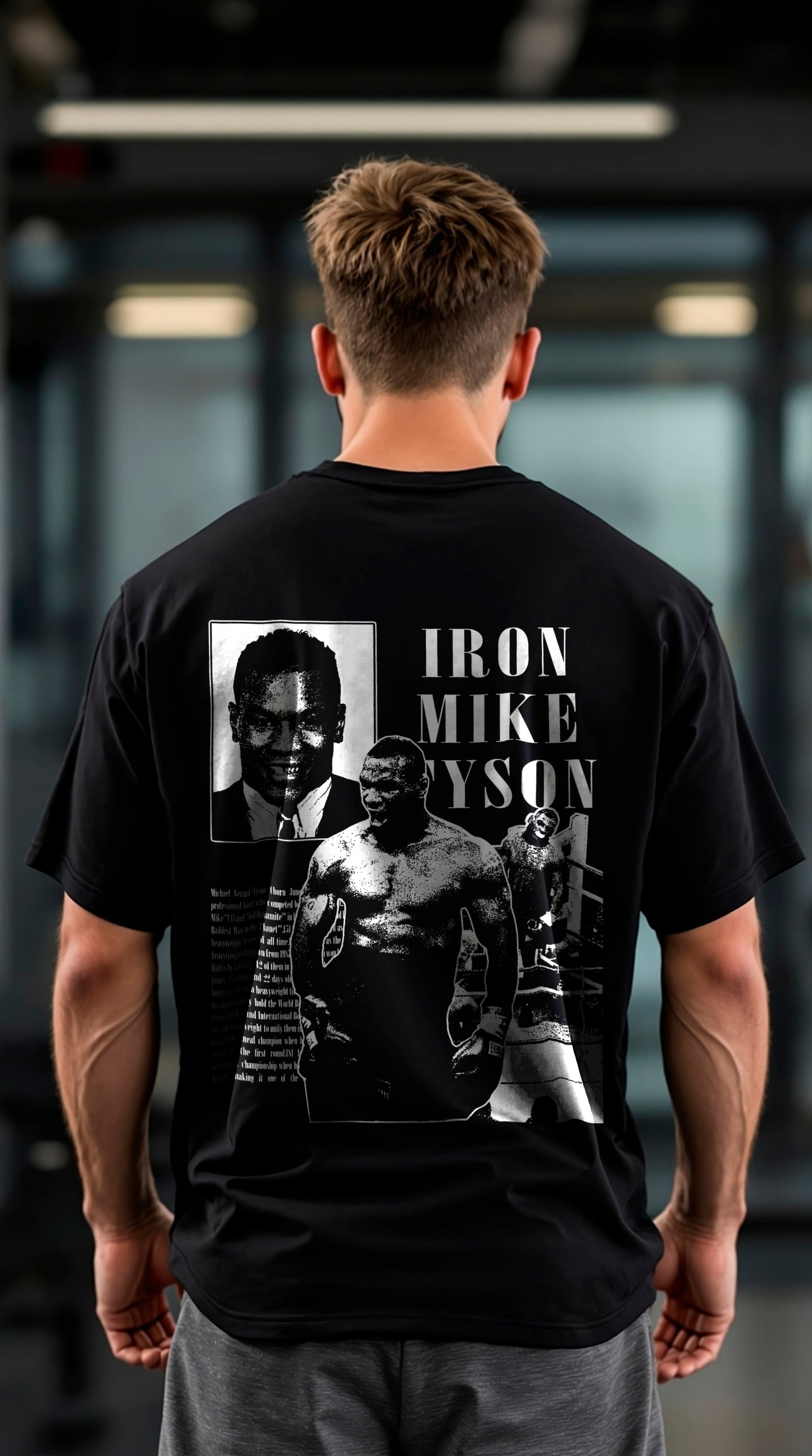 Playera Oversize Iron MIke