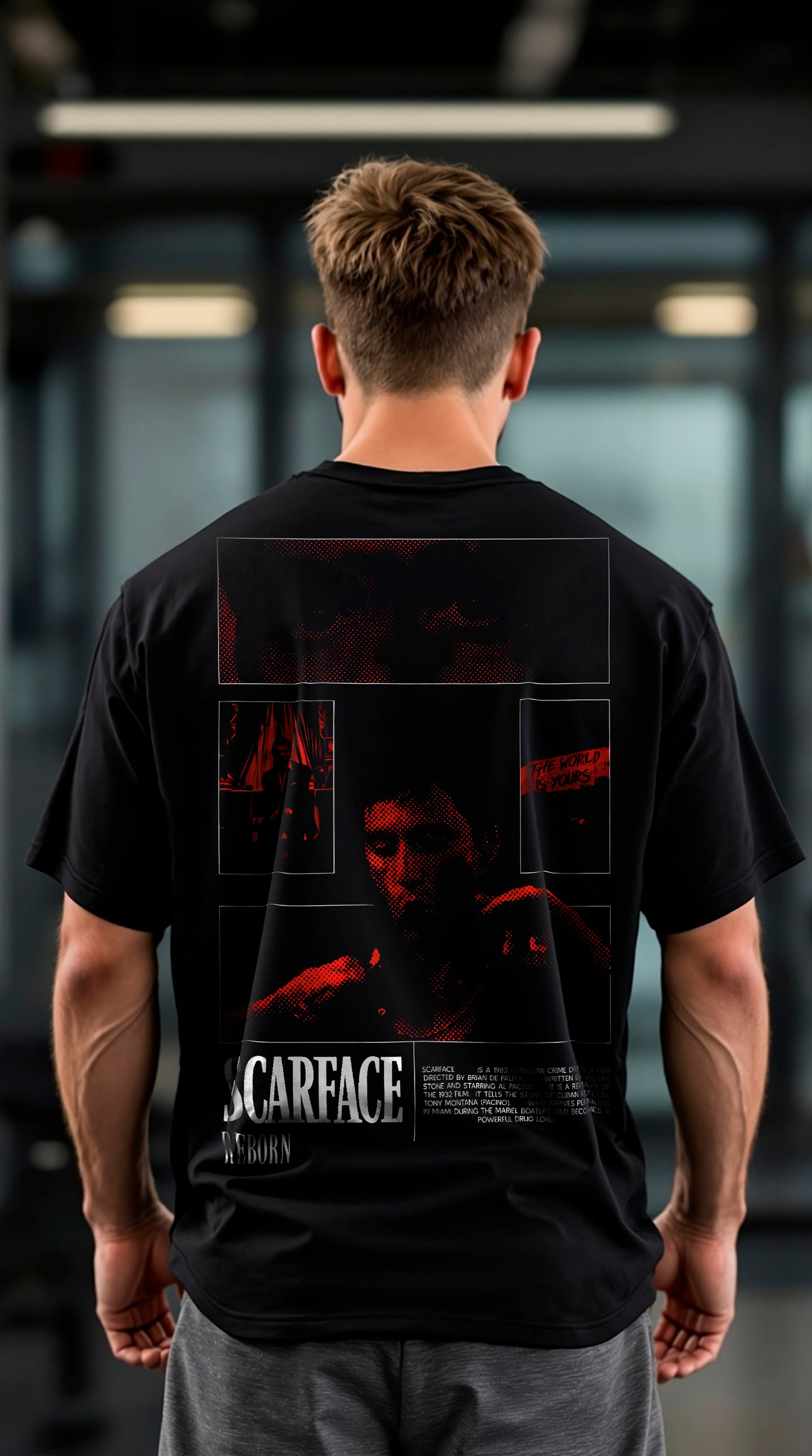 Oversize Reborn Cara Cortada