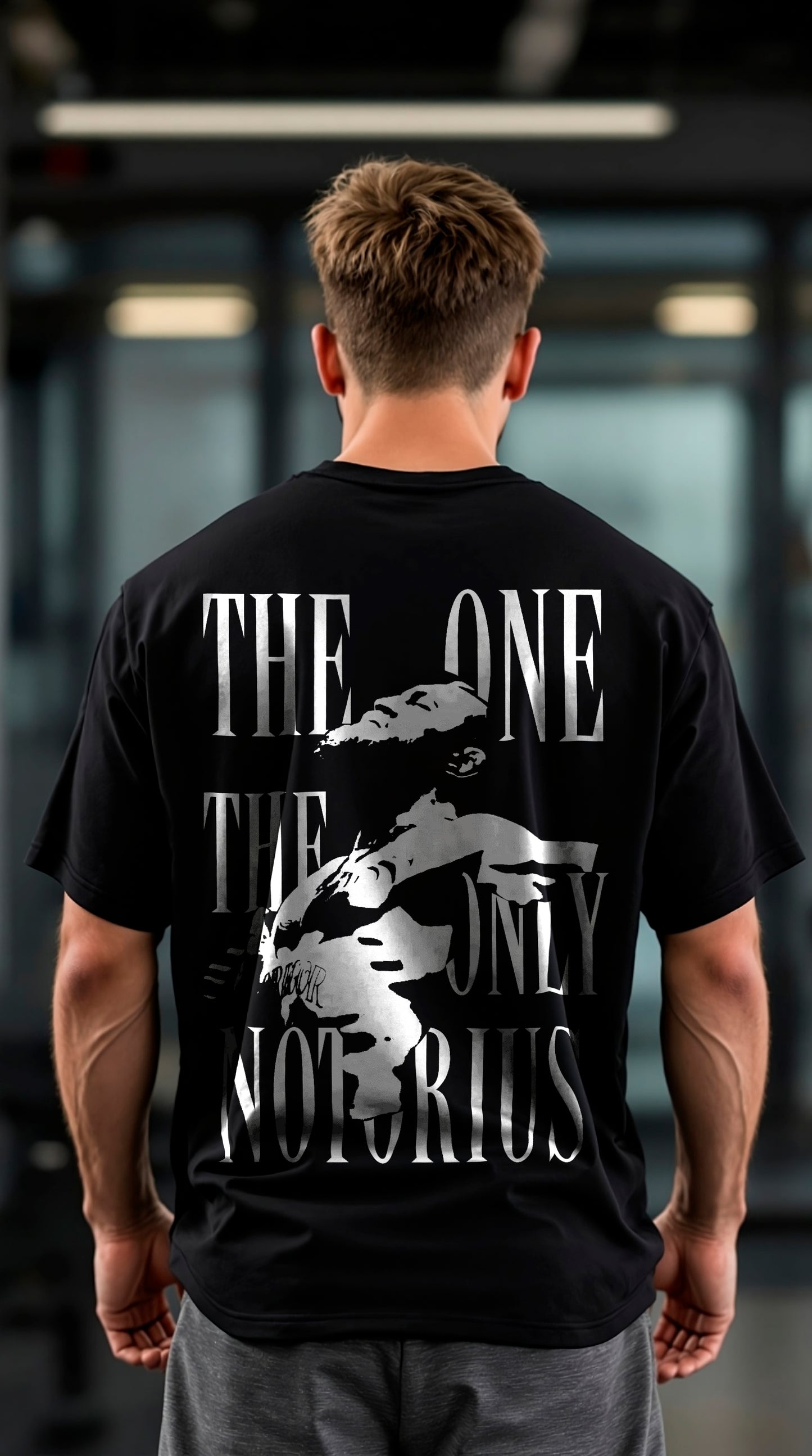 Playera Oversize Notorio Conor Campeon