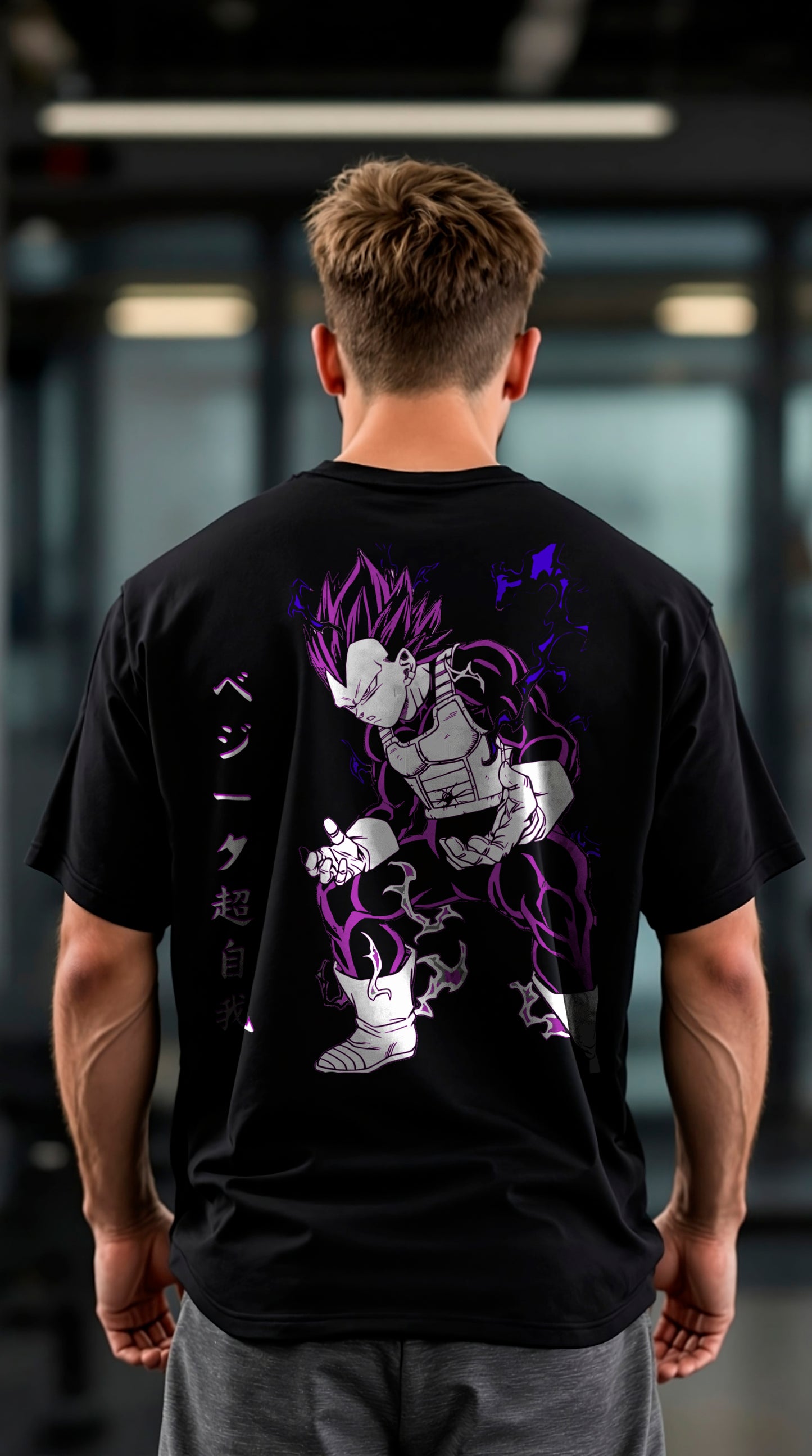 Playera Oversize Ultra Ego Vegeta