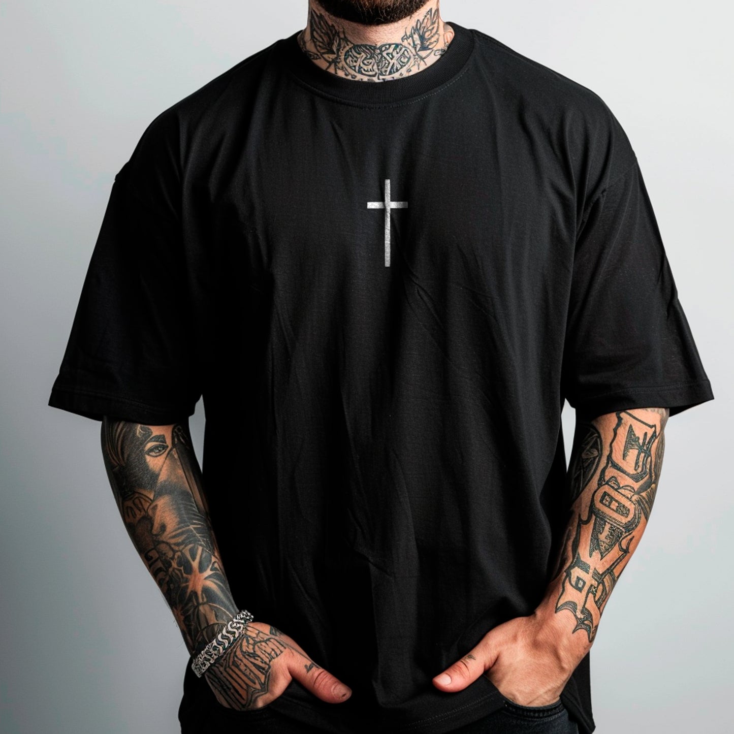 Playera Oversize Perdonalos Padre
