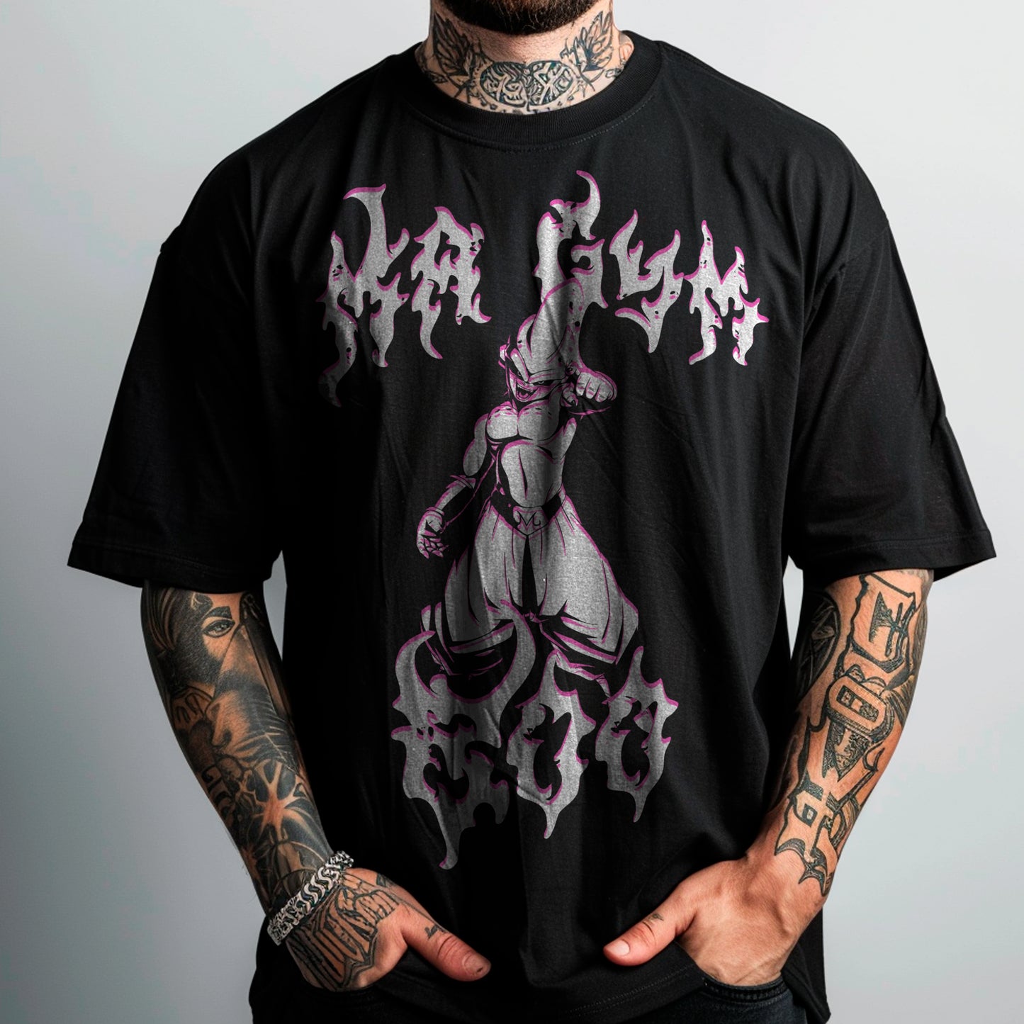 Playera Oversize Ma Gym Boo