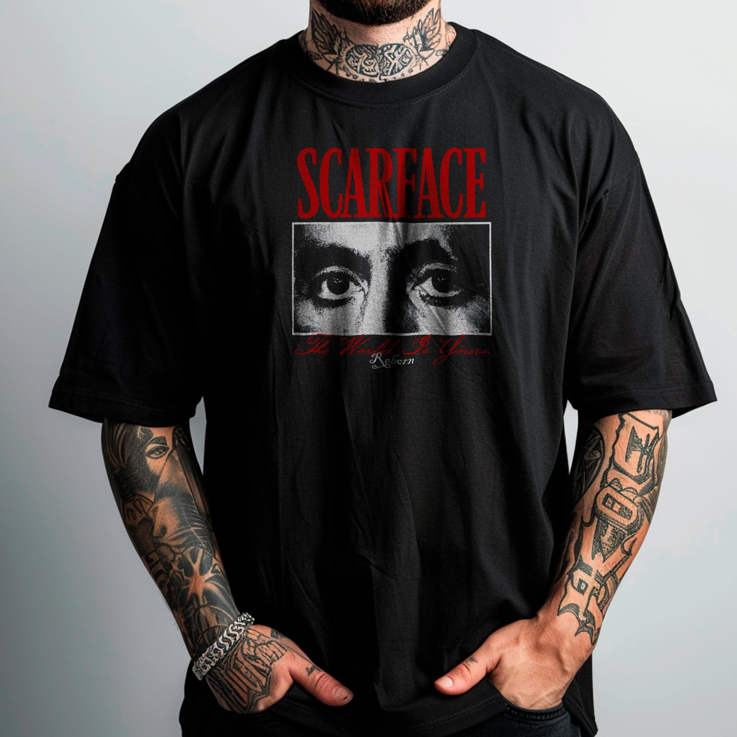 Oversize Reborn Cara Cortada