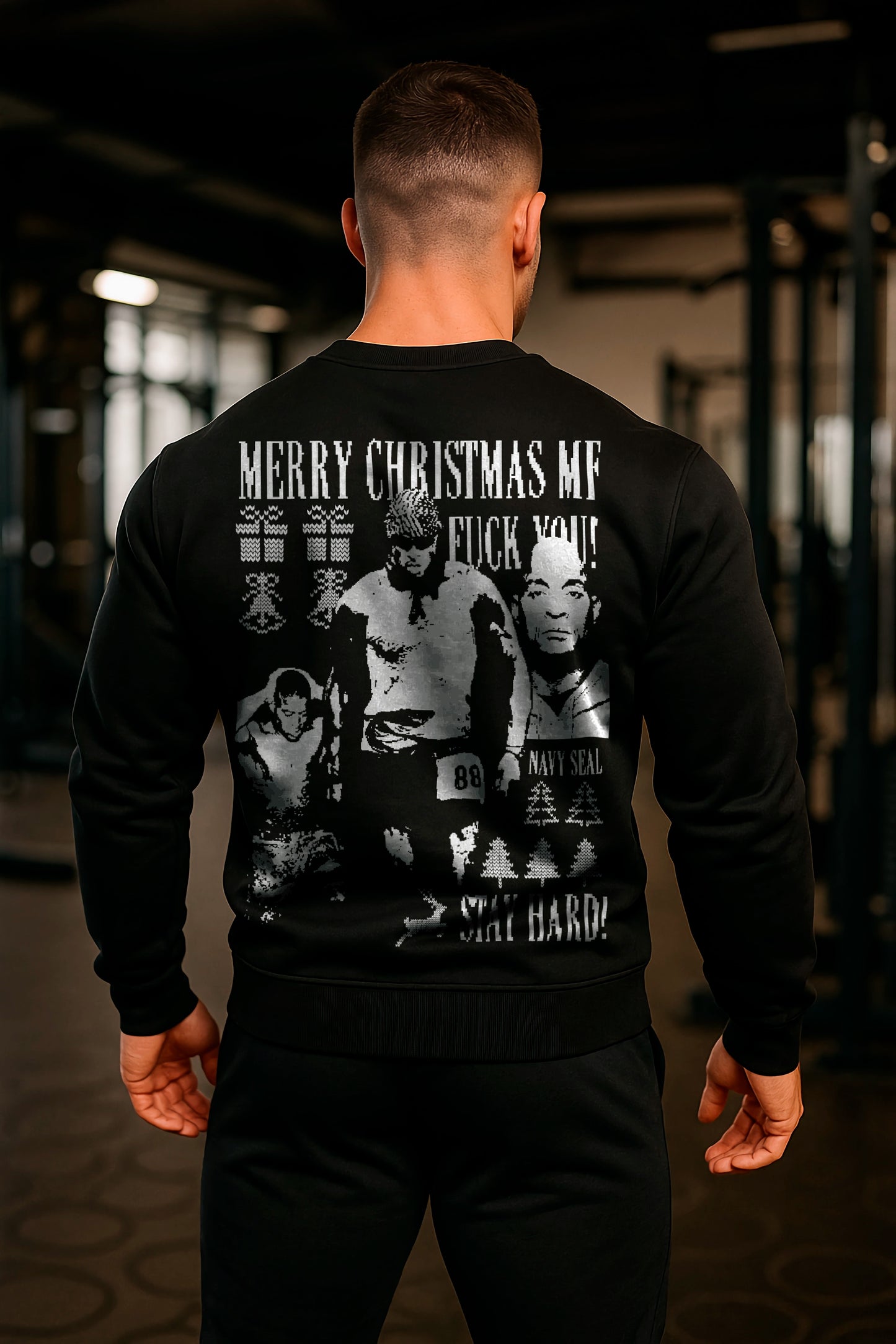Ugly Sweater Mantente Fuerte
