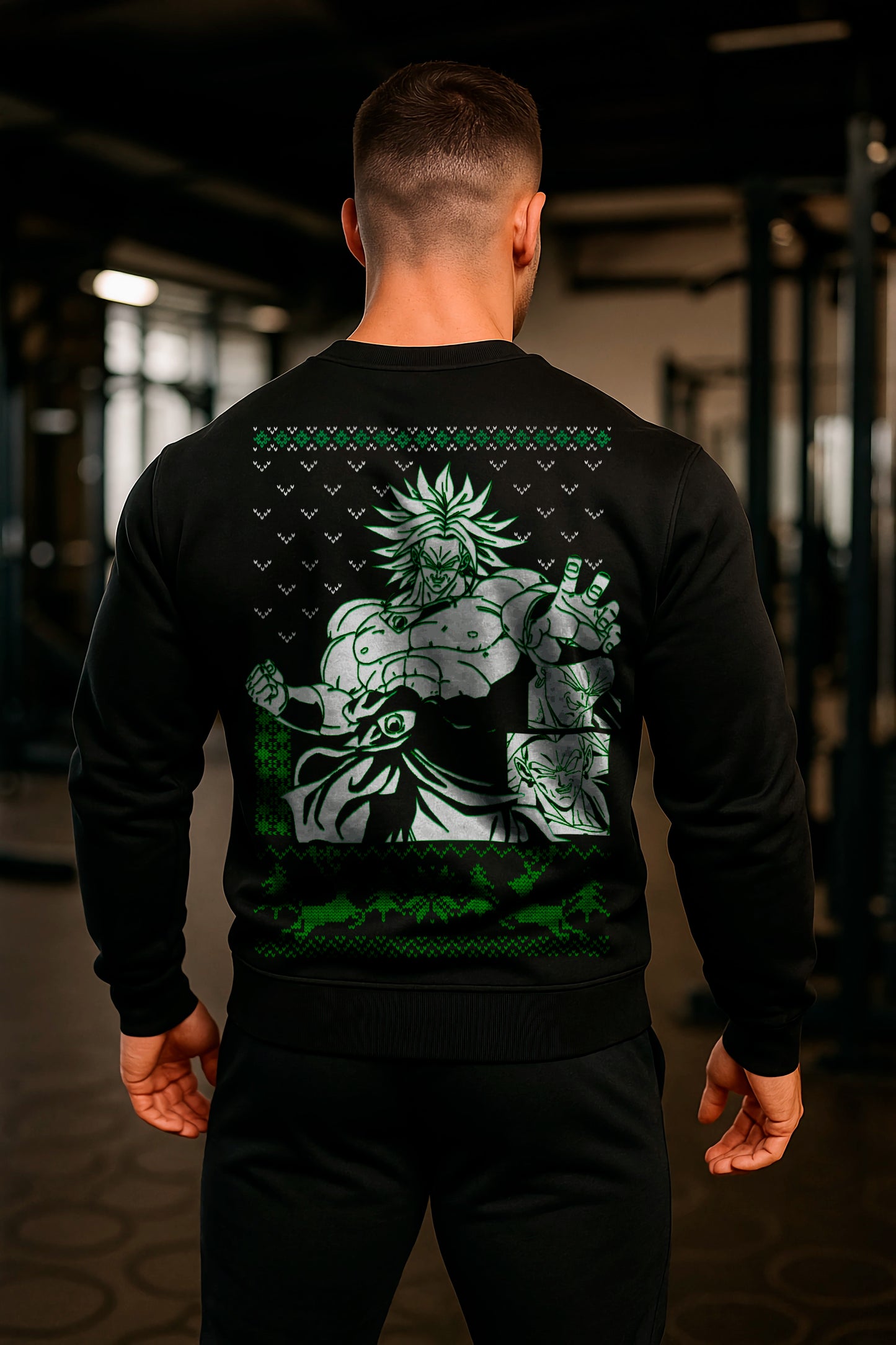 Ugly Sweater Saiyan Legendario