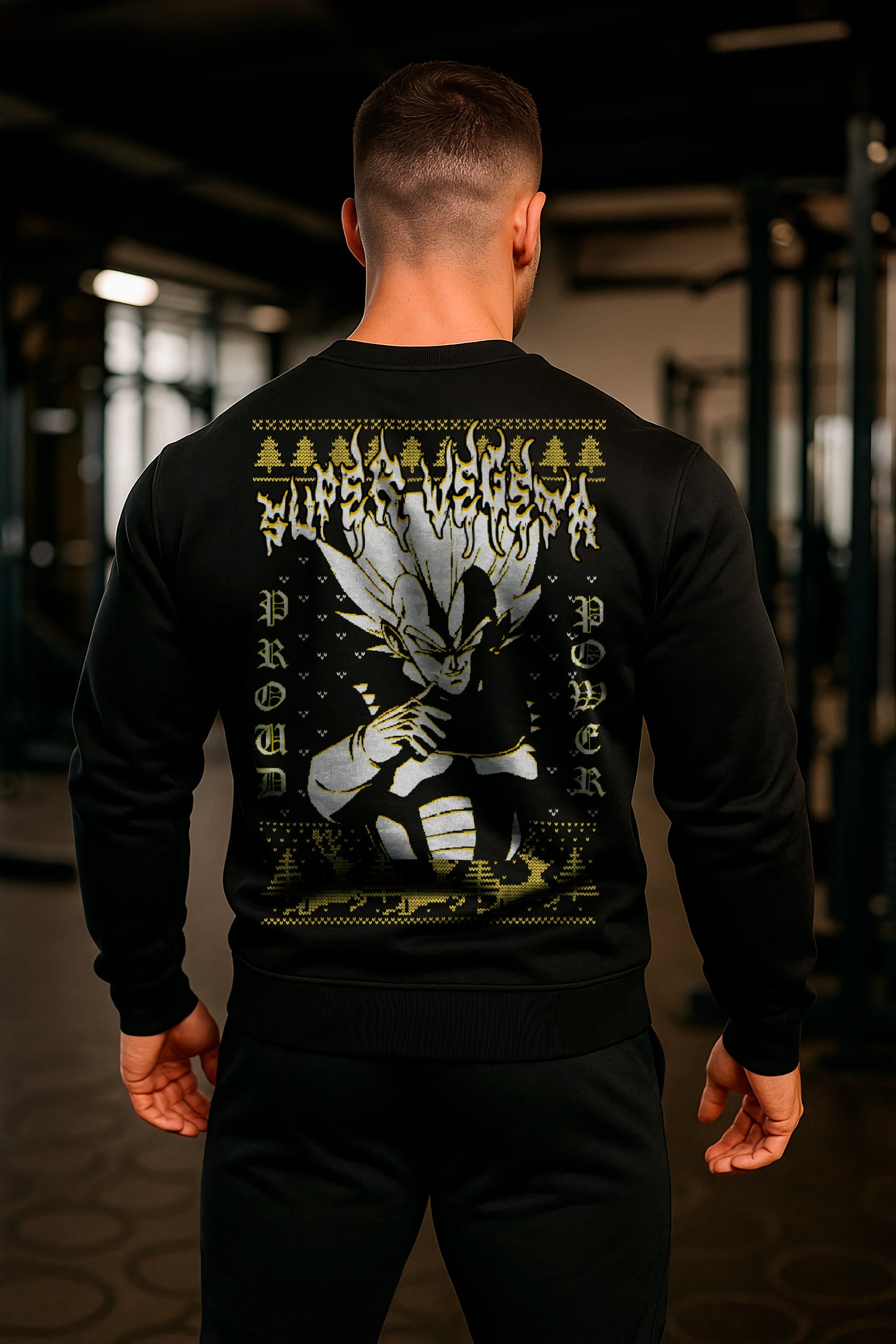 Ugly Sweater Super Principe Saiyan