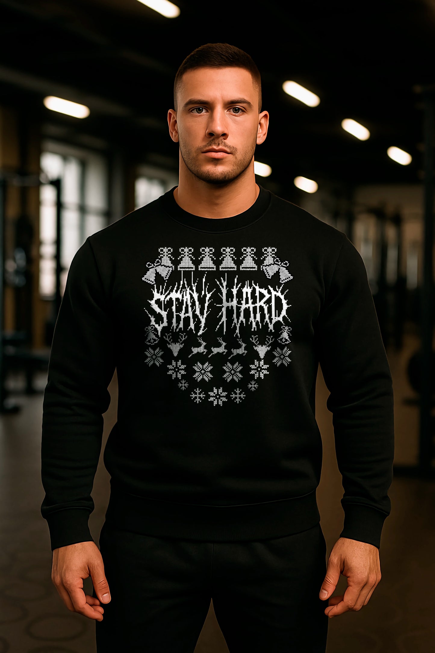 Ugly Sweater Mantente Fuerte