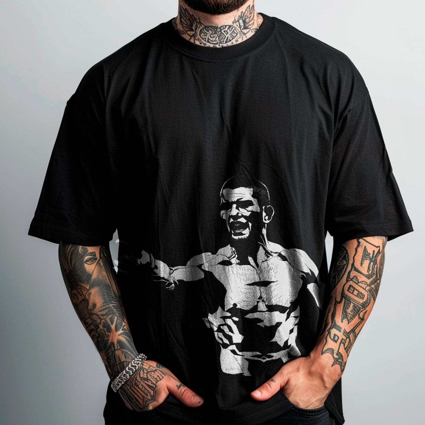 Playera Oversize The Eagle