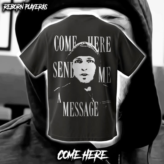 Playera Oversize Enviame Un Mensaje