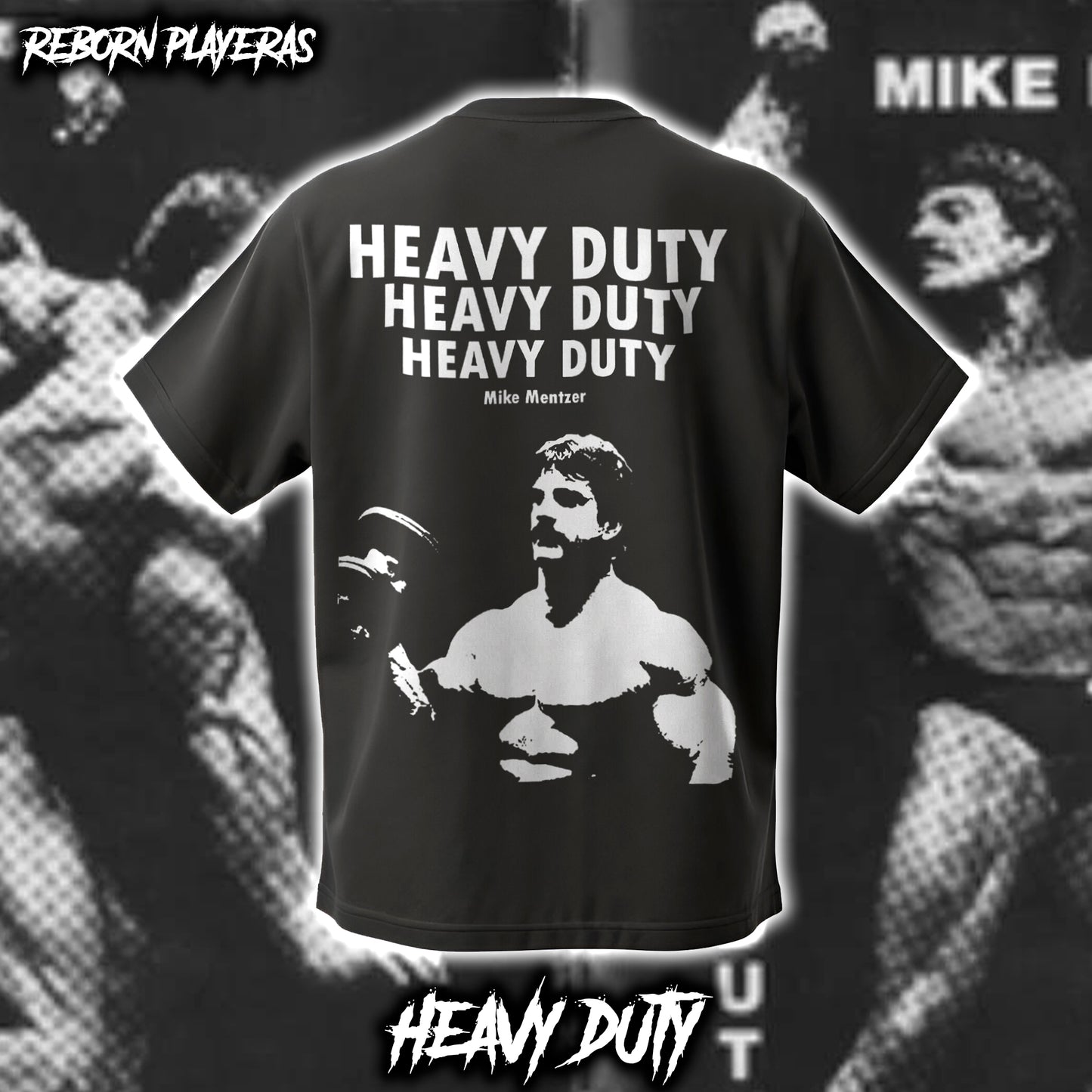 Playera Oversize Mike Mentzer