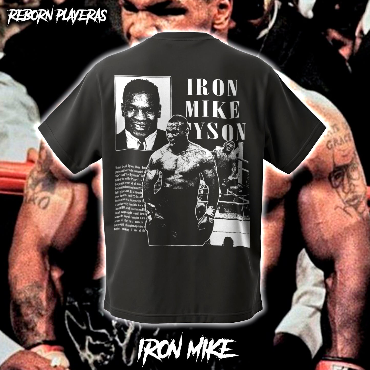 Playera Oversize Iron MIke