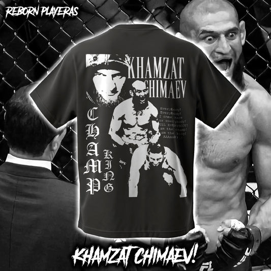Playera Oversize Chimaev Campeon