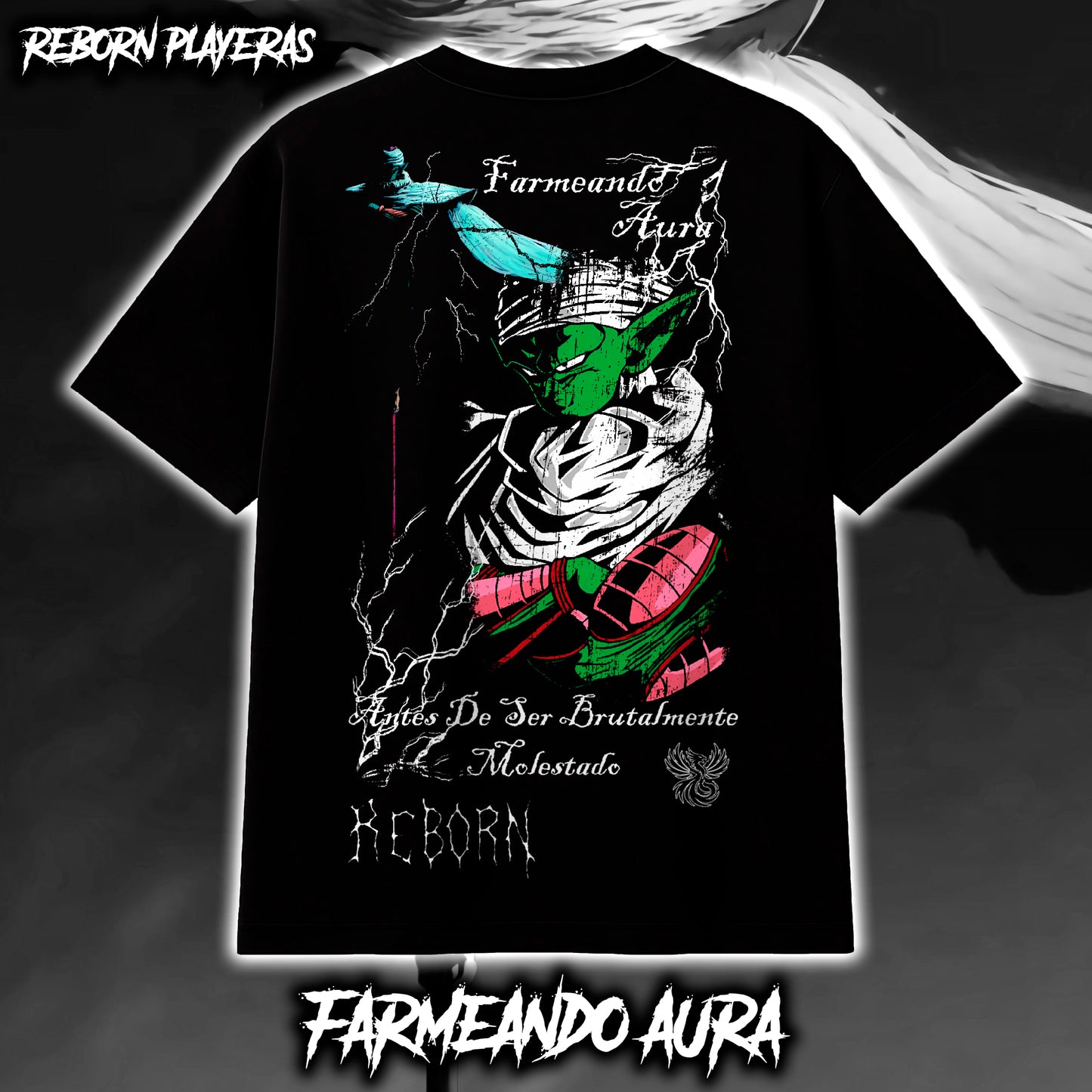 Oversize Reborn Farmeando Aura