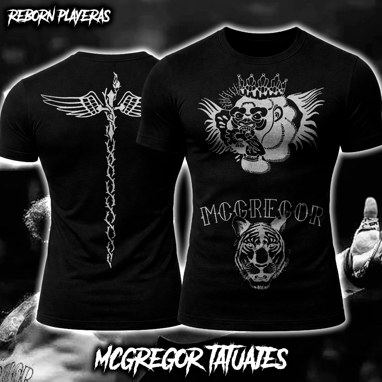 Playera Tatuajes McGregor