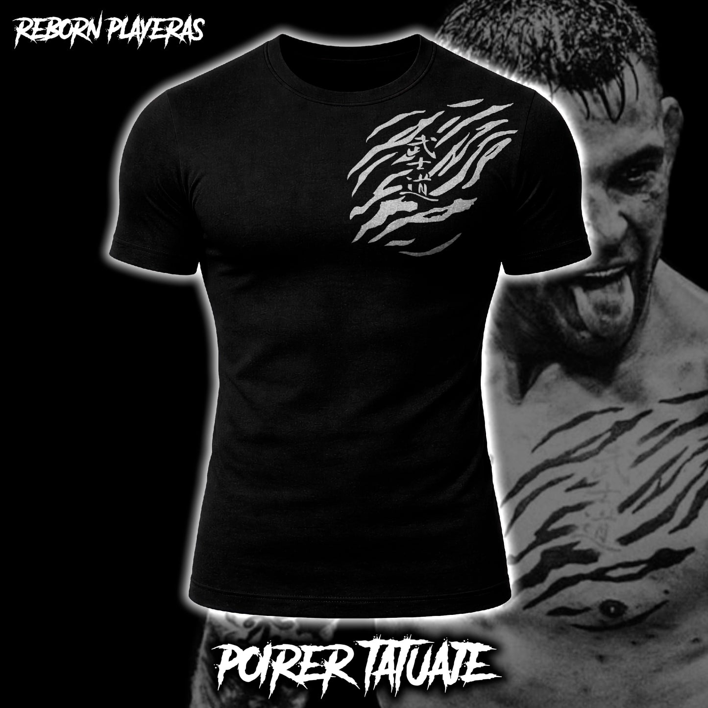 Playera Tatuajes Poirer