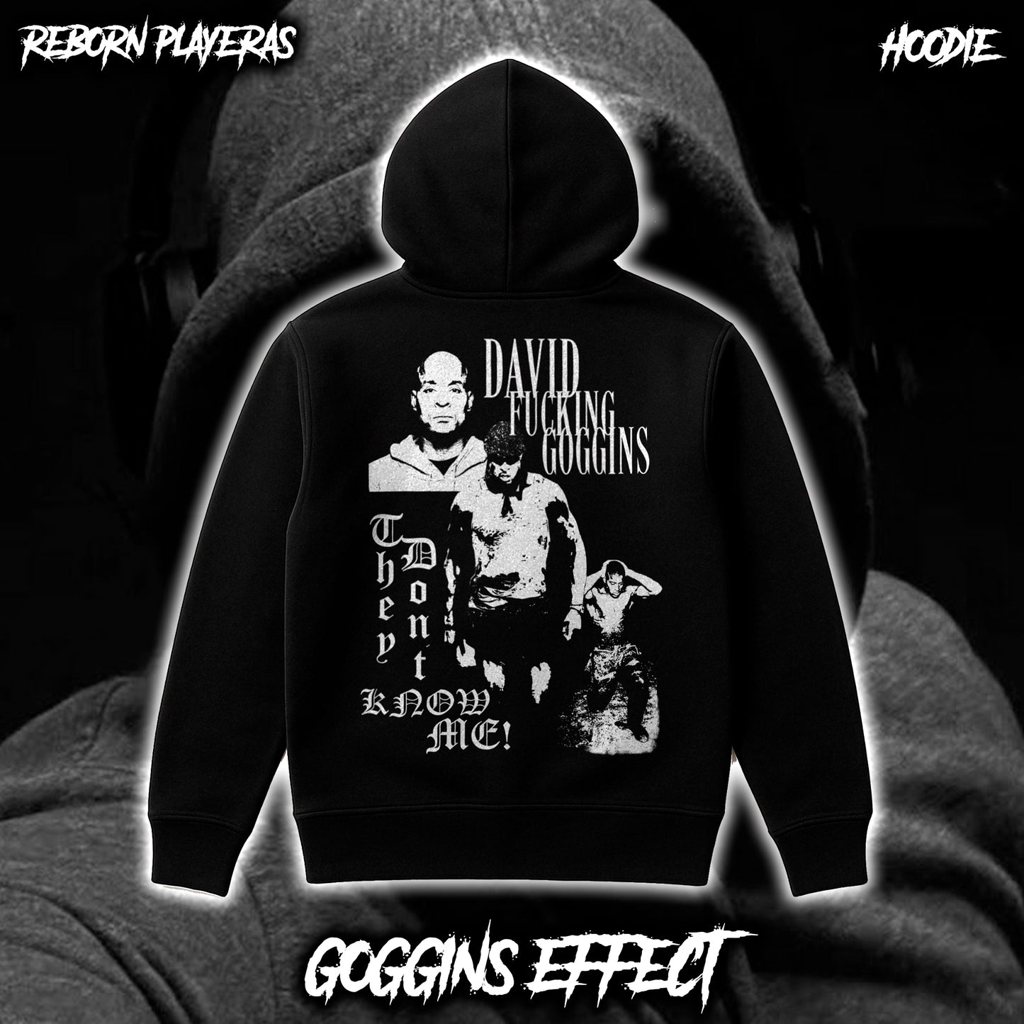 Hoodie Efecto Goggins