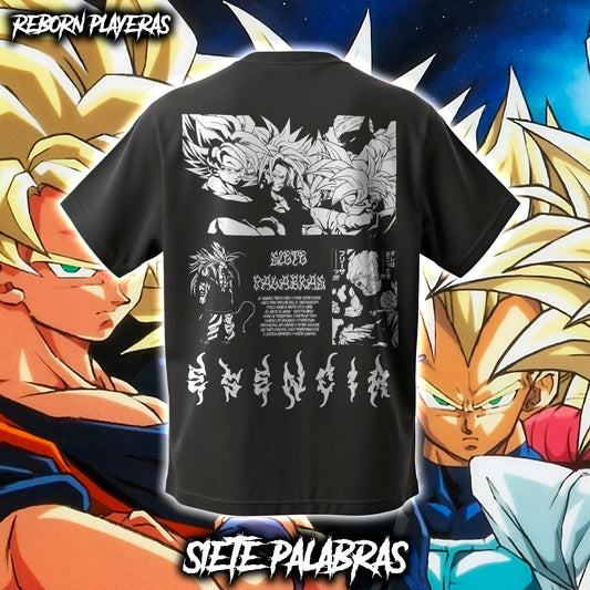 Playera Oversize Siete Palabras