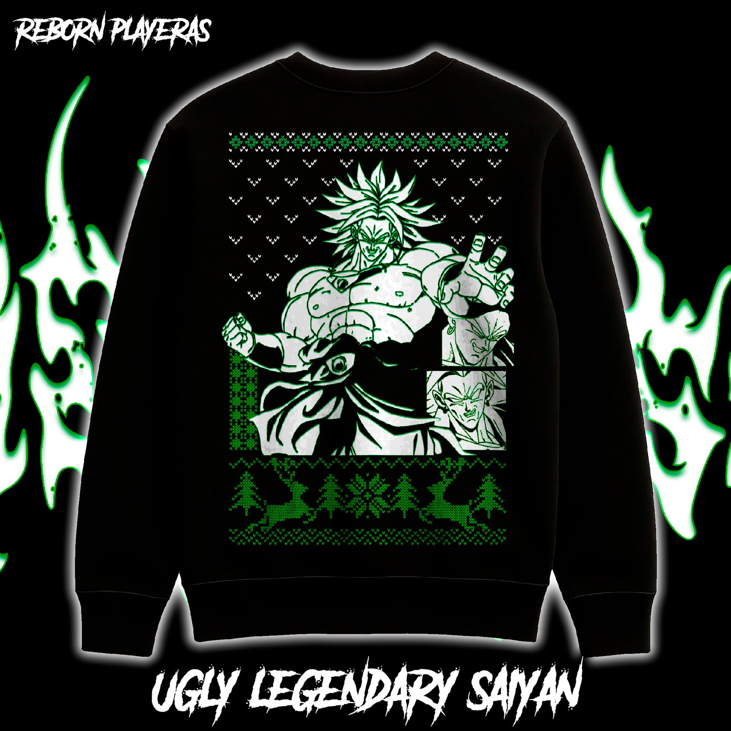 Ugly Sweater Saiyan Legendario