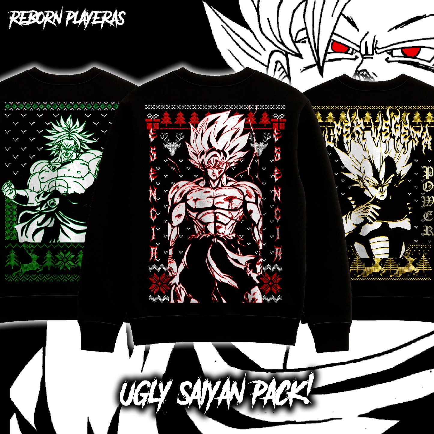 Ugly Saiyan Pack!